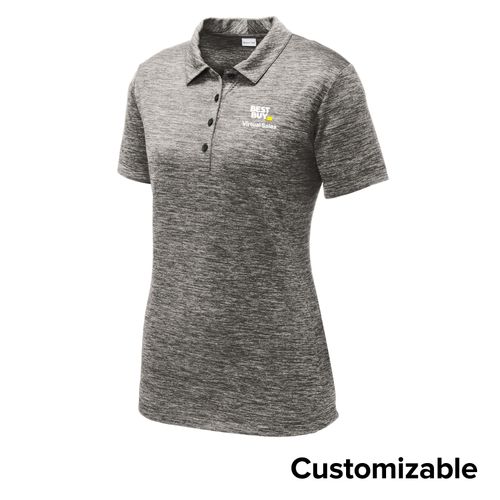 Women's Electrified Heather Polo image thumbnail