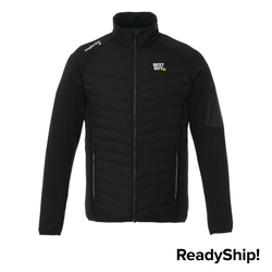 Image of Men's Hybrid Black Jacket