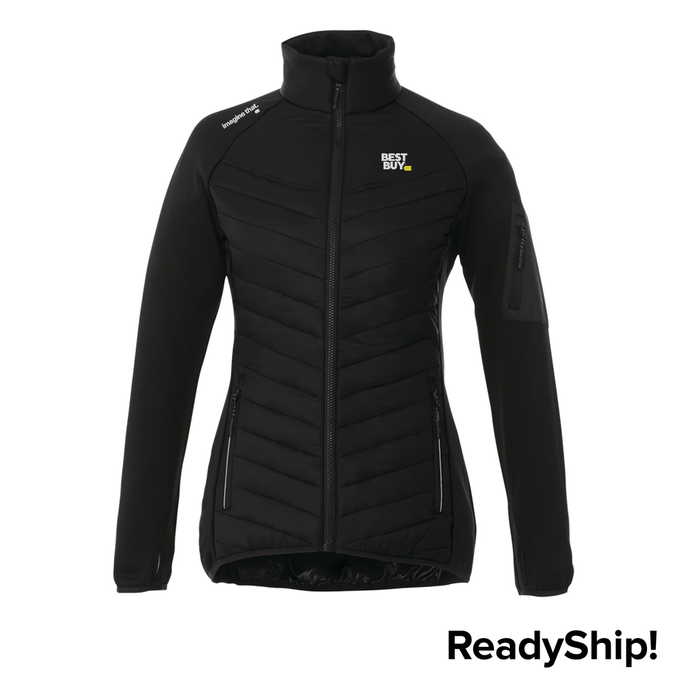 Women's Hybrid Black Jacket primary image