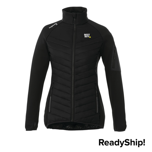 Women's Hybrid Black Jacket image thumbnail