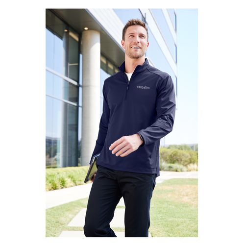 Men's Double-Knit 1/4-Zip Pullover image thumbnail