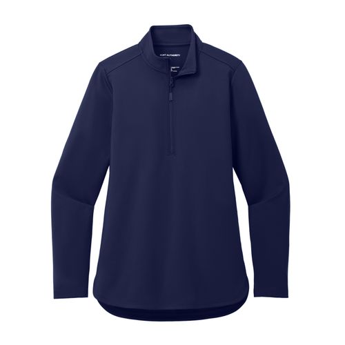 Women's Double-Knit 1/4-Zip Pullover image thumbnail