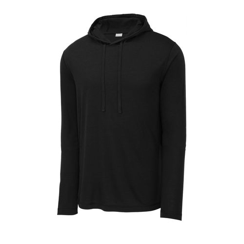 Men's Performance Long Sleeve Hooded T-Shirt image thumbnail