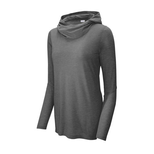 Women's Performance Long Sleeve Hooded T-Shirt image thumbnail
