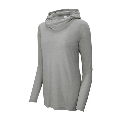 Women's Performance Long Sleeve Hooded T-Shirt image thumbnail