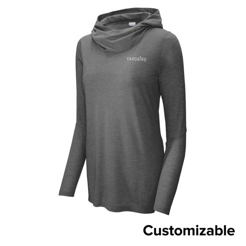 Women's Performance Long Sleeve Hooded T-Shirt image thumbnail