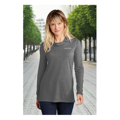 Women's Performance Long Sleeve Hooded T-Shirt image thumbnail
