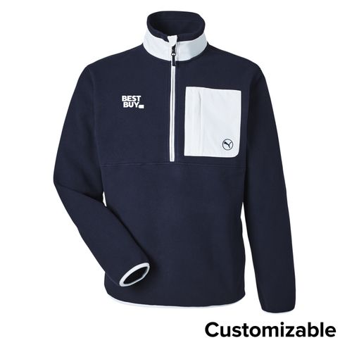 Men's Puma Fleece 1/4-Zip image thumbnail