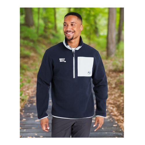 Men's Puma Fleece 1/4-Zip image thumbnail