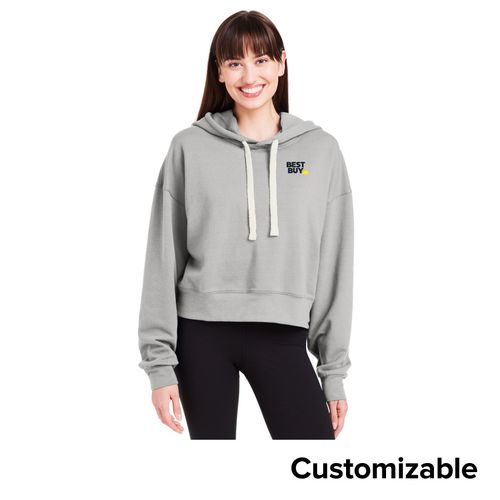 Women's Glyder Oversized Cropped Hoodie image thumbnail