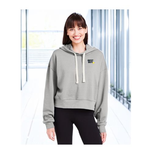 Women's Glyder Oversized Cropped Hoodie image thumbnail