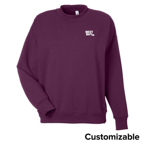 Women's Glyder Oversized Crew Pullover image thumbnail
