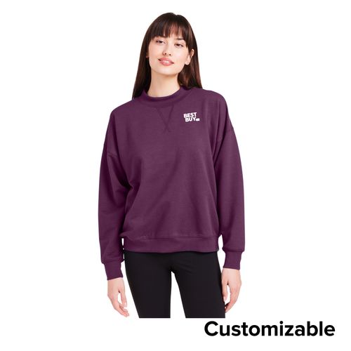 Women's Glyder Oversized Crew Pullover image thumbnail