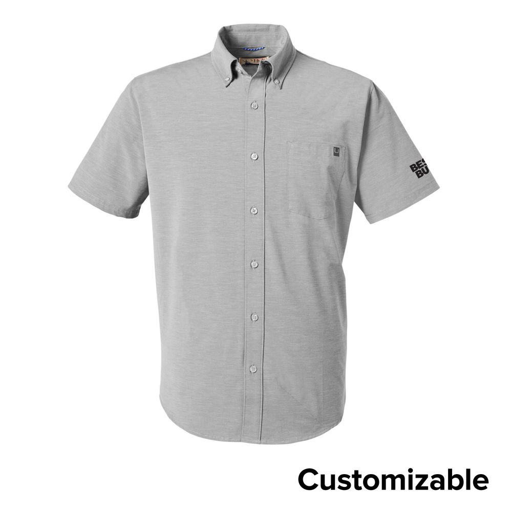 Men's HUK Solid Short Sleeve Shirt primary image