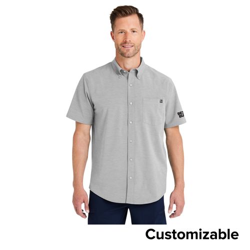 Men's HUK Solid Short Sleeve Shirt image thumbnail