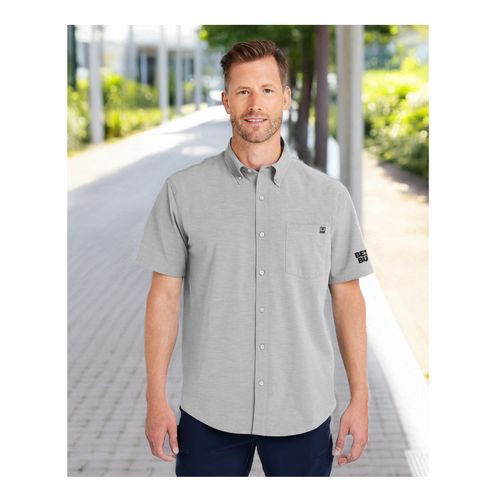 Men's HUK Solid Short Sleeve Shirt image thumbnail