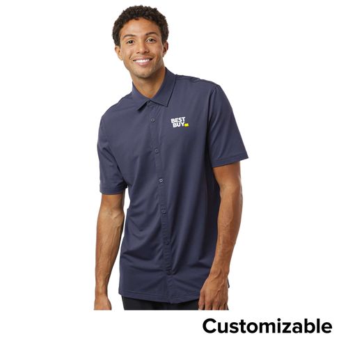 Men's Adidas Button Down Shirt image thumbnail