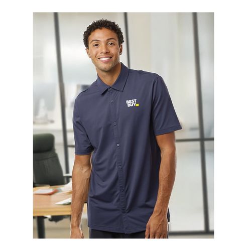 Men's Adidas Button Down Shirt image thumbnail