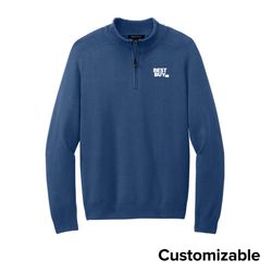 Image of Men's Modern Easy Care 1/4-Zip Sweater