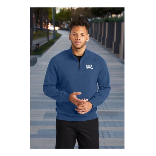 Men's Modern Easy Care 1/4-Zip Sweater image thumbnail