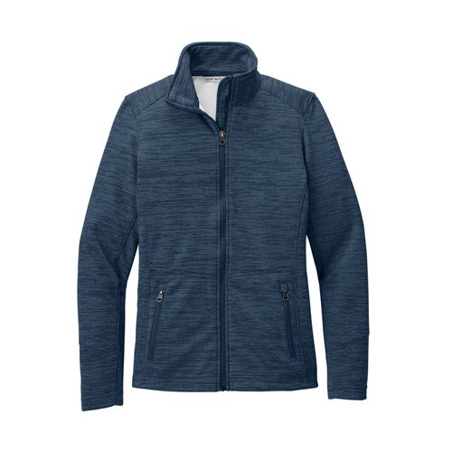 Women's Digital Stripe Fleece Jacket image thumbnail