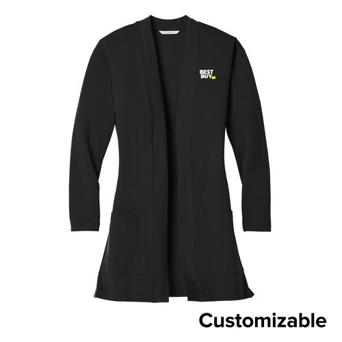 Women's Long Pocket Cardigan image thumbnail