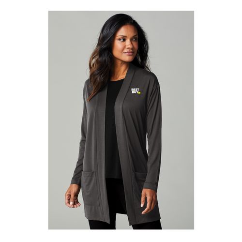Women's Long Pocket Cardigan image thumbnail
