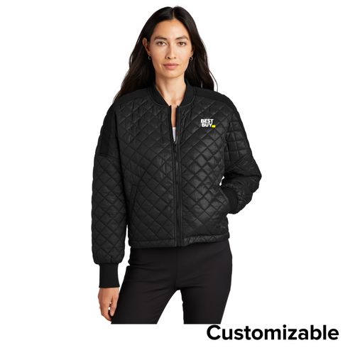 Women's Quilted Full-Zip Jacket image thumbnail