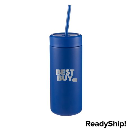 20oz Vacuum Insulated Straw Tumbler image thumbnail