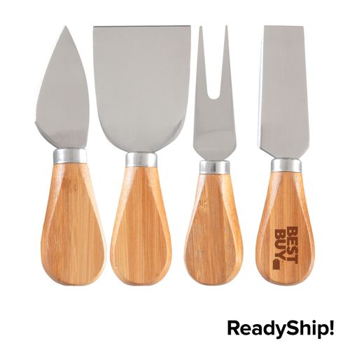 4-Piece Cheese Serving Tool Set image thumbnail