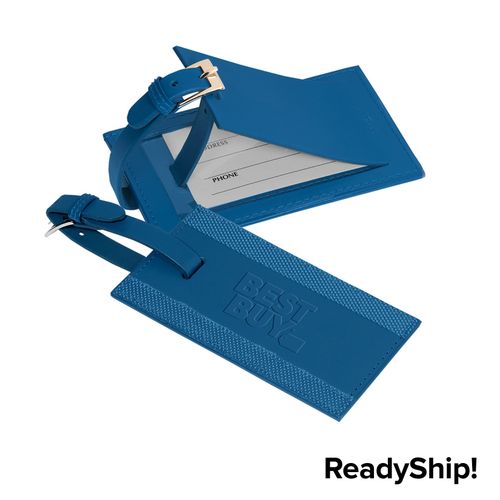 Recycled Leather Luggage Tag image thumbnail