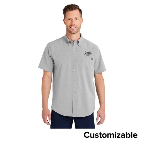 Men's HUK Solid Short Sleeve Shirt image thumbnail