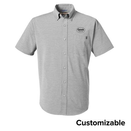 Men's HUK Solid Short Sleeve Shirt image thumbnail