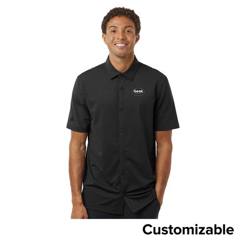 Men's Adidas Button Down Shirt image thumbnail