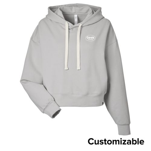 Women's Glyder Oversized Cropped Hoodie image thumbnail