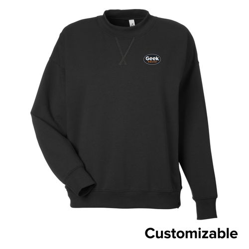 Women's Glyder Oversized Crew Pullover image thumbnail