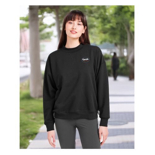 Women's Glyder Oversized Crew Pullover image thumbnail