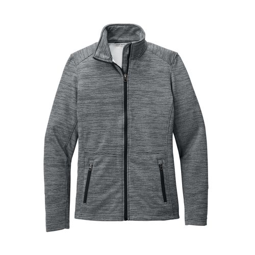 Women's Digital Stripe Fleece Jacket image thumbnail