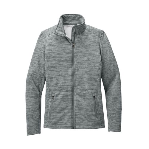 Women's Digital Stripe Fleece Jacket image thumbnail