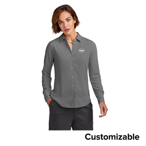 Women's Brooks Brothers Satin Blouse image thumbnail