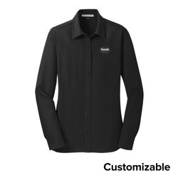 Image of Women's Knit Dress Shirt