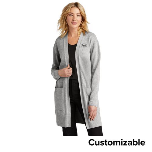 Women's Open-Front Cardigan Sweater image thumbnail