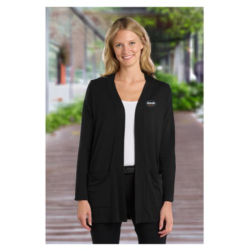 Women's Long Pocket Cardigan image thumbnail