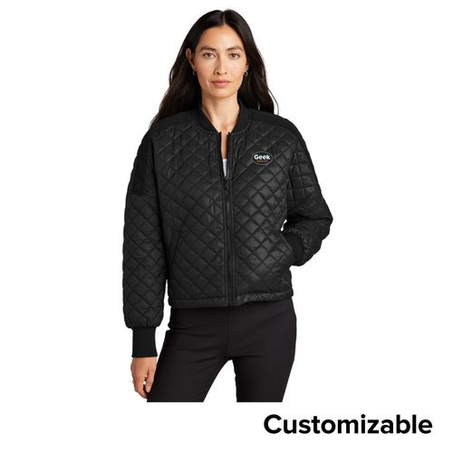 Women's Quilted Full-Zip Jacket image thumbnail