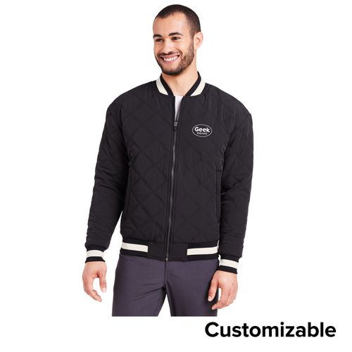 Unisex Glyder Varsity Jacket image thumbnail