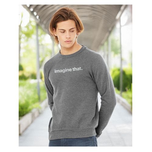 Grey Unisex imagine that. Crewneck Sweatshirt image thumbnail