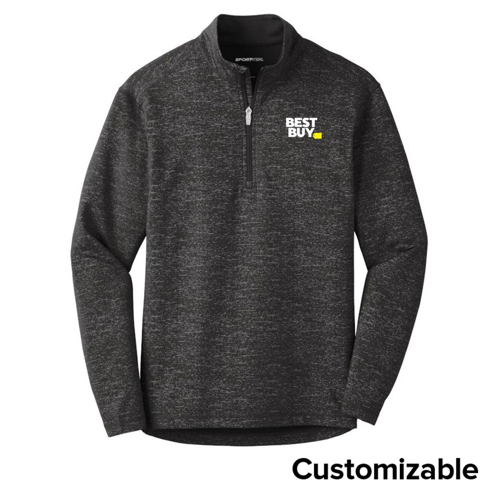 Men's Stretch Reflective Heather 1/2-Zip Pullover primary image