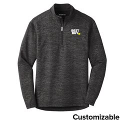 Image of Men's Stretch Reflective Heather 1/2-Zip Pullover