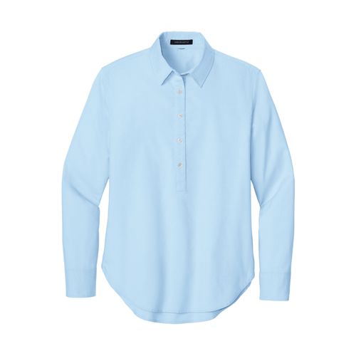 Women's Long Sleeve Oxford Shirt image thumbnail