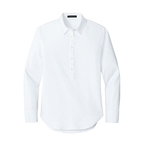 Women's Long Sleeve Oxford Shirt image thumbnail